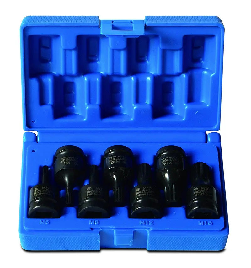 1/2 Drive Impact Triple Square / Spline Driver Set: 652260701 1