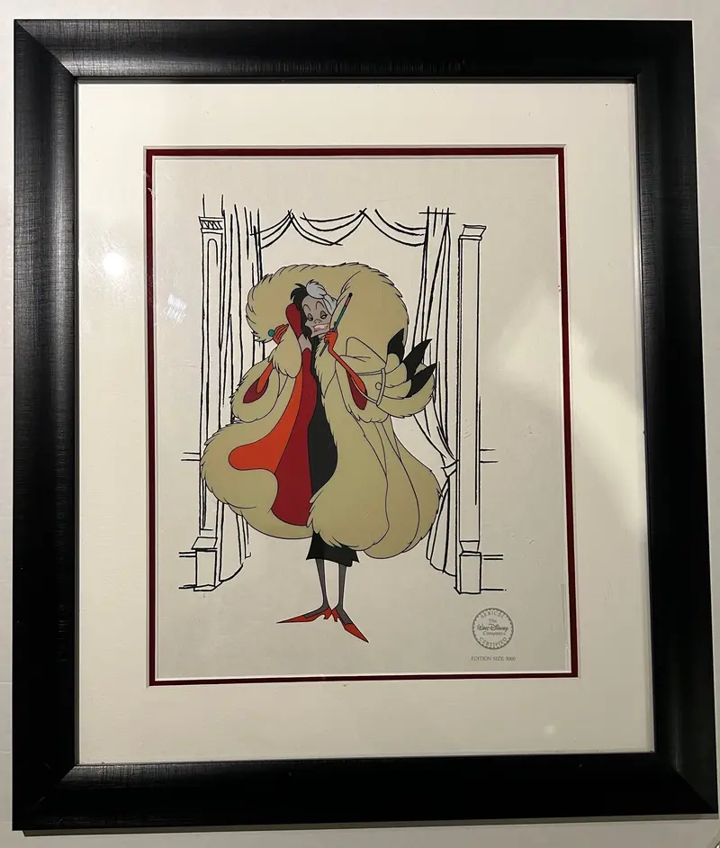 101 Dalmatians - Cruella De Vil - Hello Dahling Sericel 1