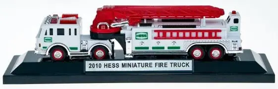 2010 Hess Miniature Fire Truck 1