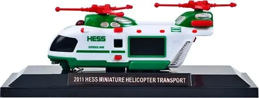 2011 Hess Miniature Helicopter Transport 1