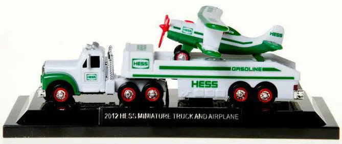 2012 Hess Miniature Truck And Airplane 1
