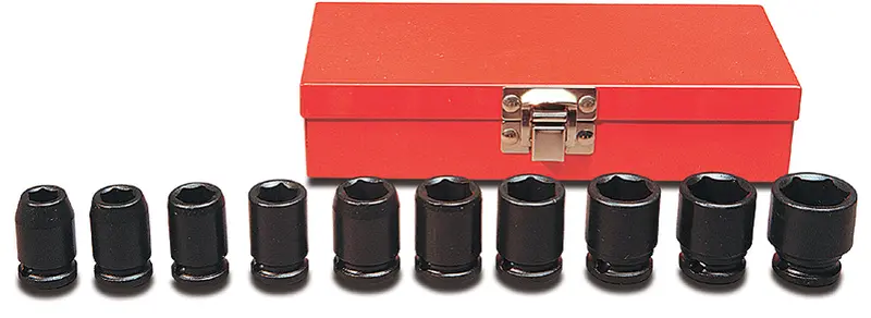 3/8 Dr. Metric Action Impact Socket Set - 69511101 1