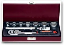 3/8 Drive Whitworth Socket Set - 10 Pce.     Et10540 1