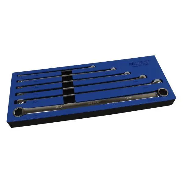 6Pc Ring Spanner Set For Damaged Nuts 8-19Mm 1