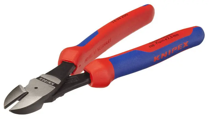 8'' Ultra High Leverage Ergo Grip Diagonal Cutter Pliers    Knp7402200 1