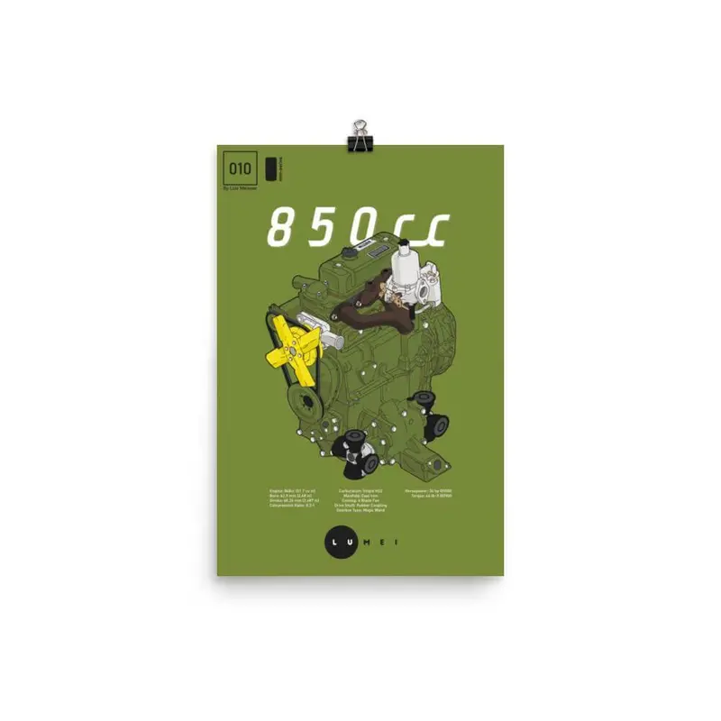 850Cc A-Series - Poster 1
