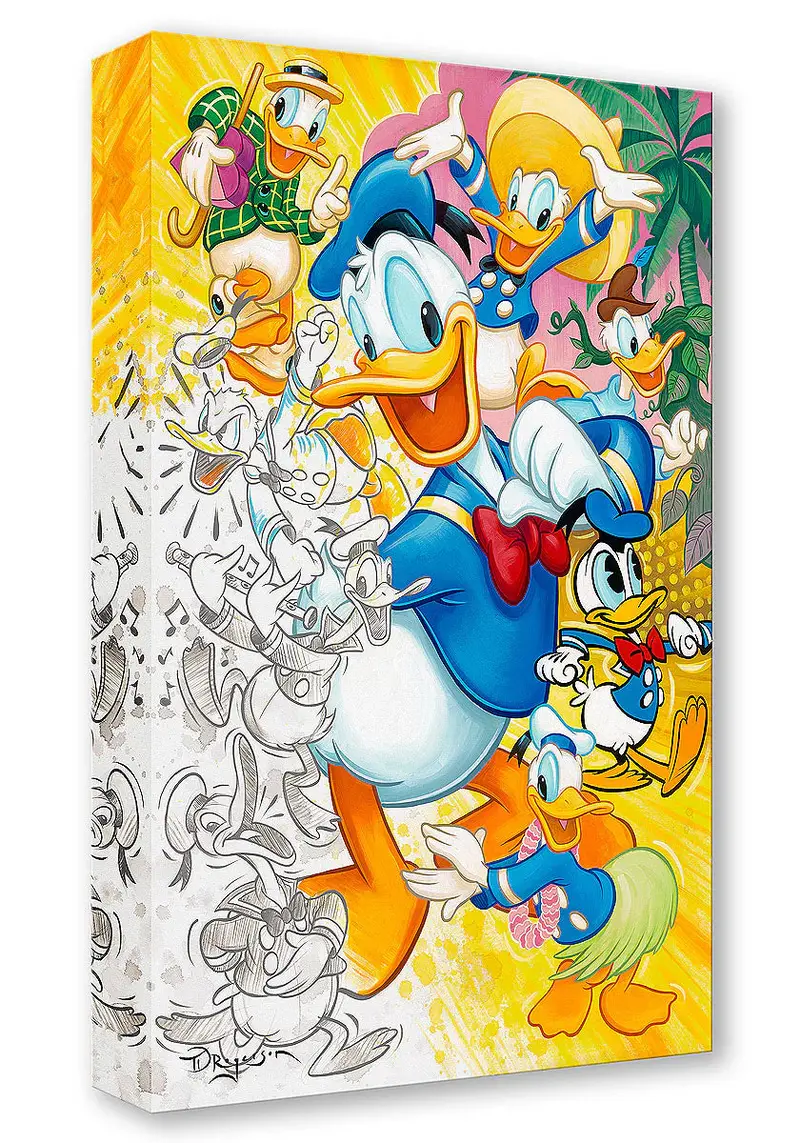 90 Years Of Donald - Tim Rogerson - Treasure On Canvas 1