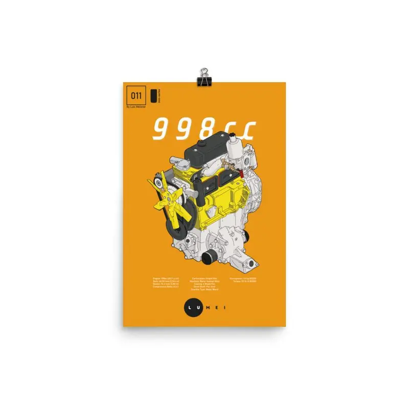998Cc A-Series - Poster 1
