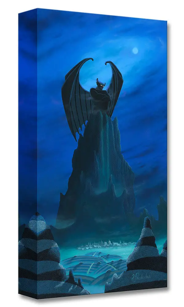 A Dark Blue Night - Michael Provenza – Treasures On Canvas 1