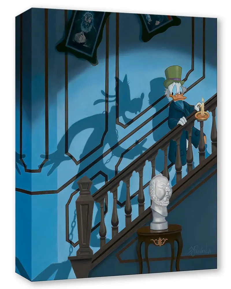 A Ghostly Encounter - Treasure On Canvas 1
