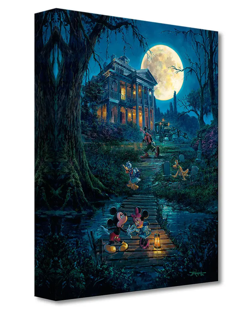 A Haunting Moon Rises - Rodel Gonzalez - Treasures On Canvas 1