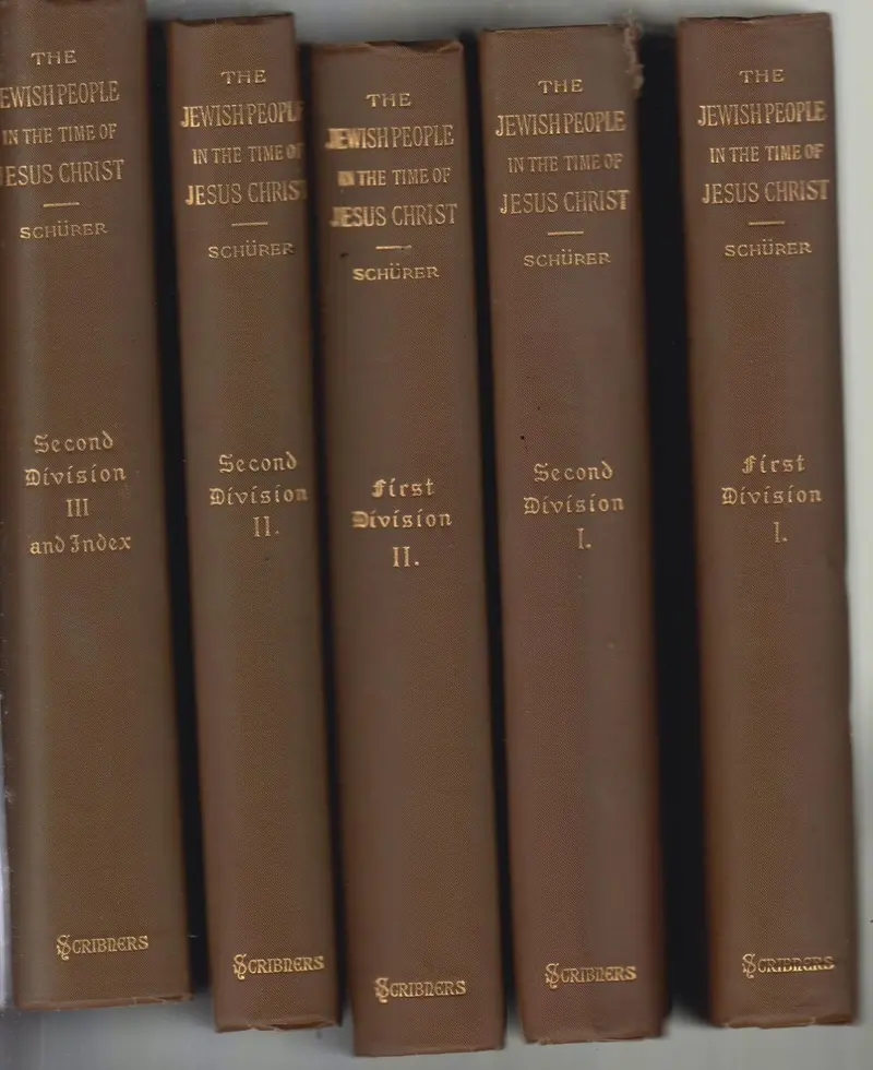 A History Of The Jewish People In The Time Of Jesus Christ, Vols. 1-5 1
