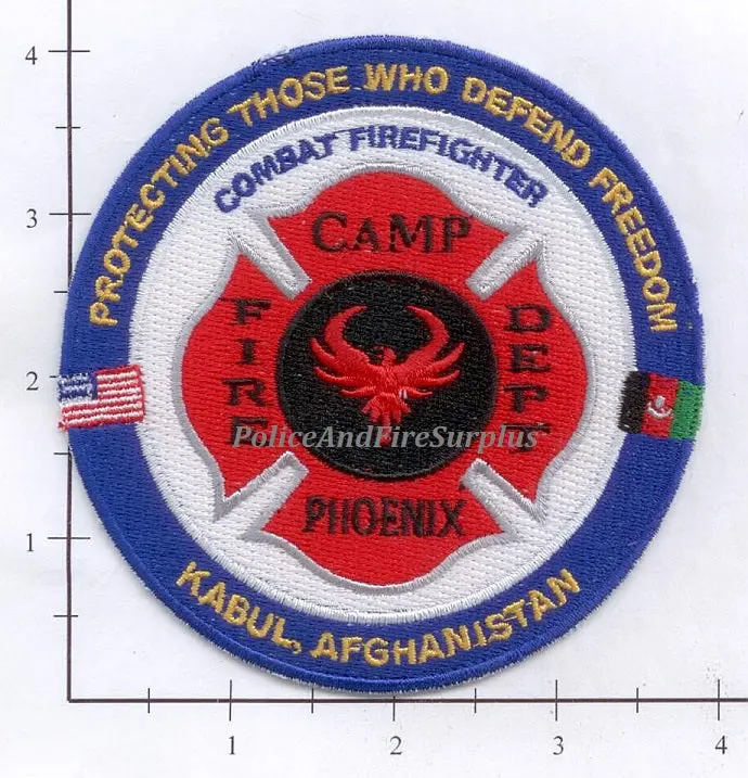 Afghanistan - Kabul Camp Phoenix Fire Dept Patch 1