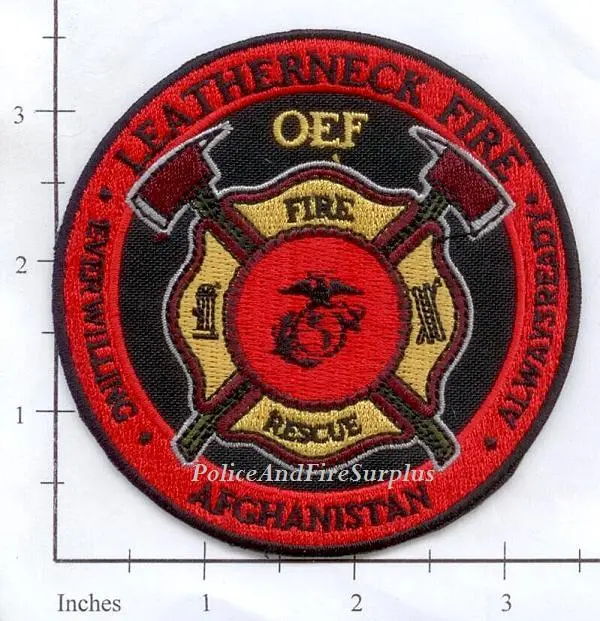 Afghanistan - Leatherneck Fire Dept Patch 1