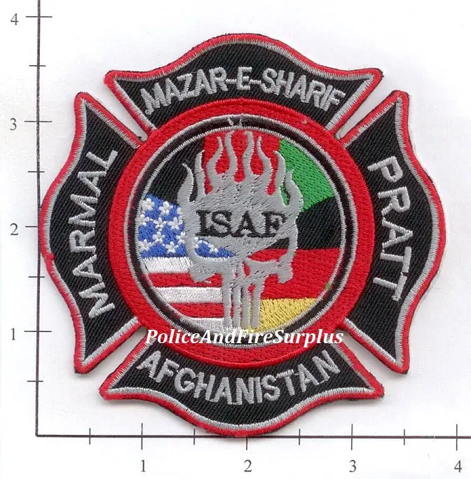 Afghanistan - Mazar-E-Sharif Marmal Pratt Fire Dept Patch 1
