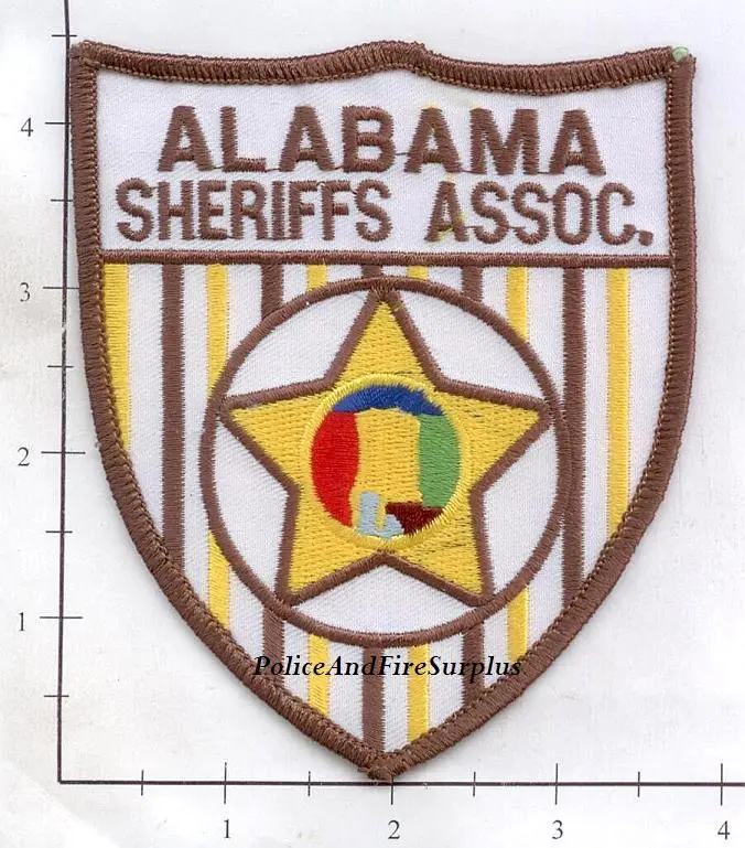 Alabama - Alabama Sheriffs Association Police Dept Patch 1