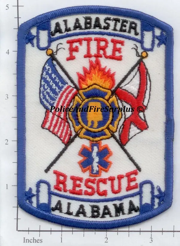 Alabama - Alabaster Fire Rescue Fire Dept Patch 1