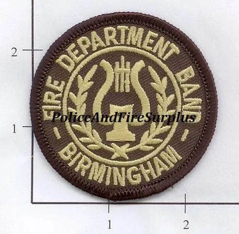 Alabama - Birmingham Fire Dept Band Patch 1