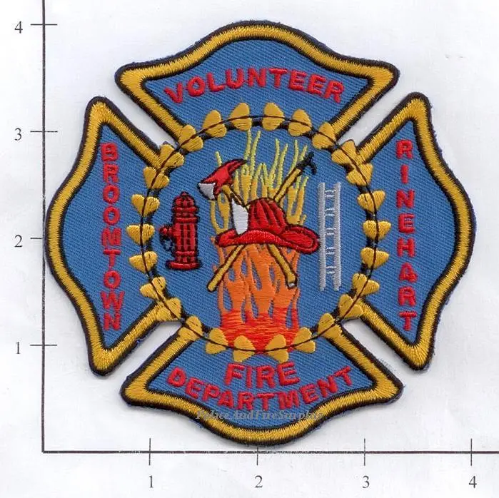 Alabama - Broomtown Rinehart Volunteer Fire Dept Patch 1