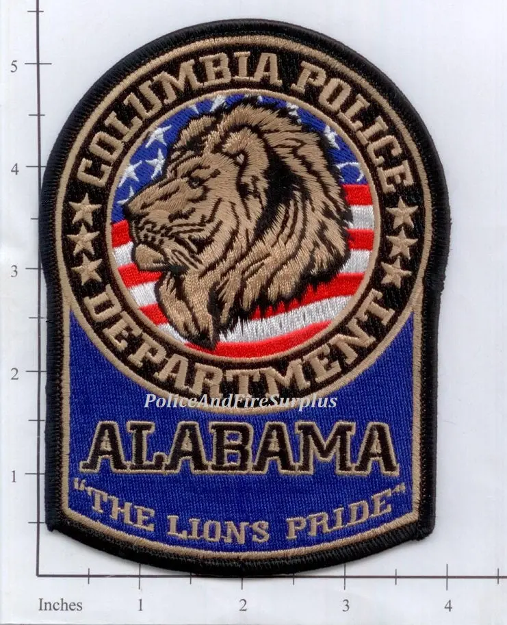 Alabama - Columbia Police Dept Patch 1