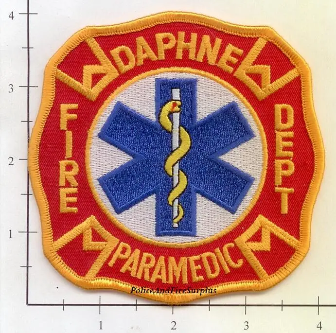 Alabama - Daphne Paramedic Fire Dept Patch V2 1