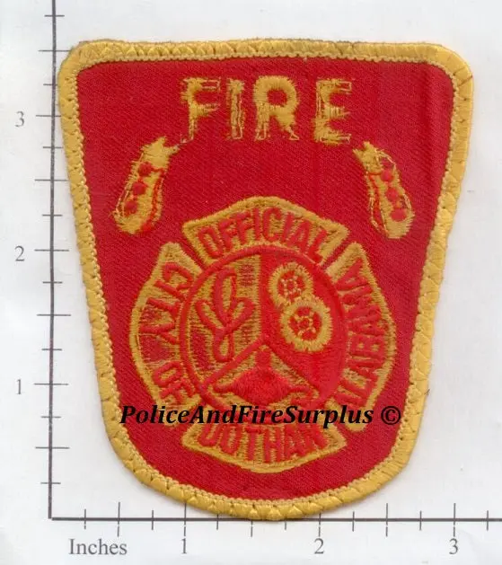 Alabama - Dothan Fire Dept Patch V2 Used 1