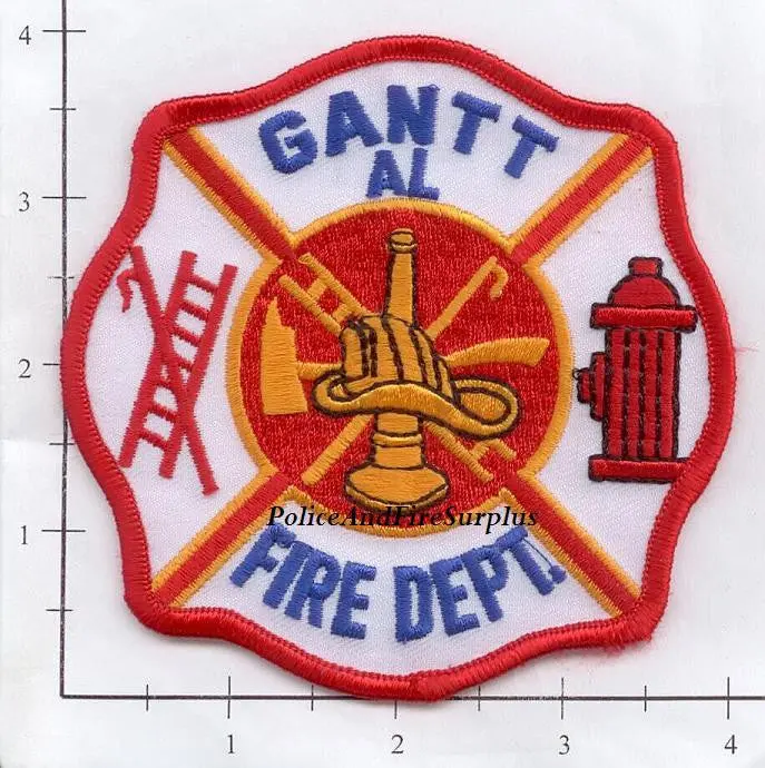 Alabama - Gantt Fire Dept Patch 1