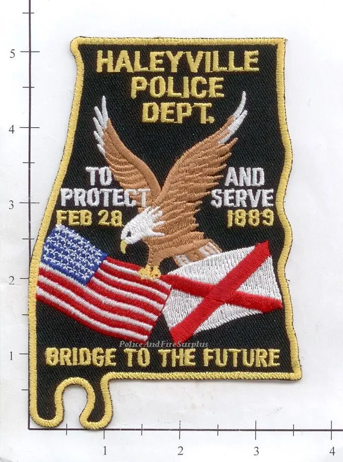 Alabama - Haleyville Police Dept Patch 1