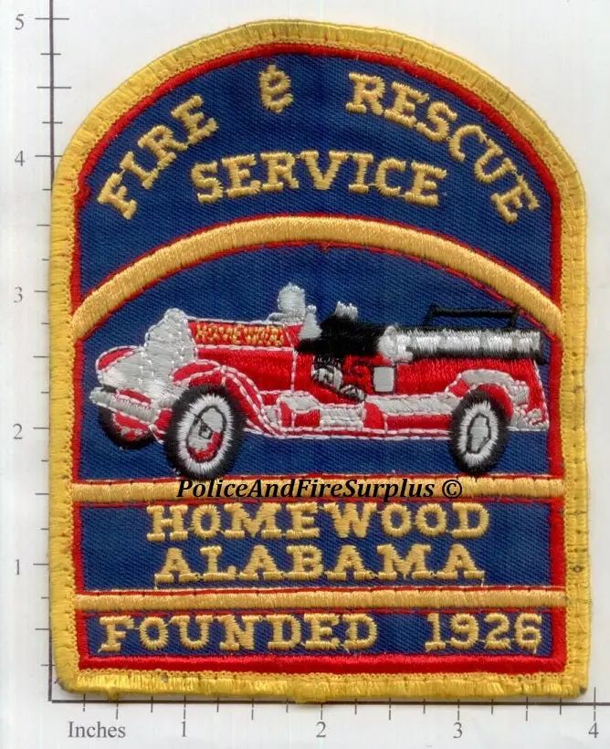 Alabama - Homewood Fire & Rescue Service Patch V2 Used 1