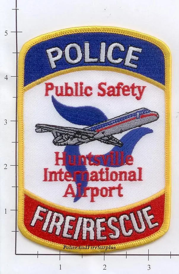 Alabama - Huntsville International Airport Public Safety Police Fire Rescue Patch 1