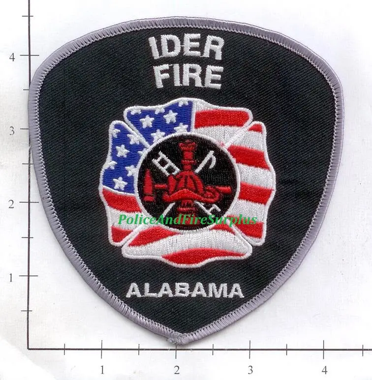 Alabama - Ider Fire Dept Patch 1