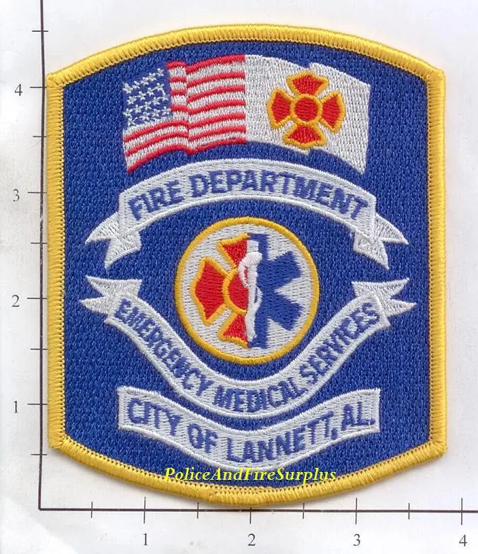 Alabama - Lannett Fire Dept Patch 1