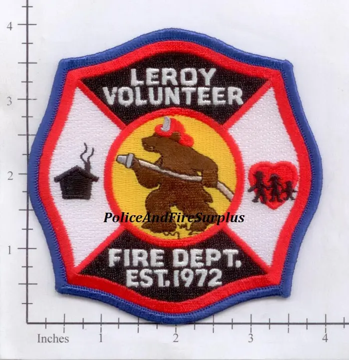Alabama - Leroy Volunteer Fire Dept Patch 1