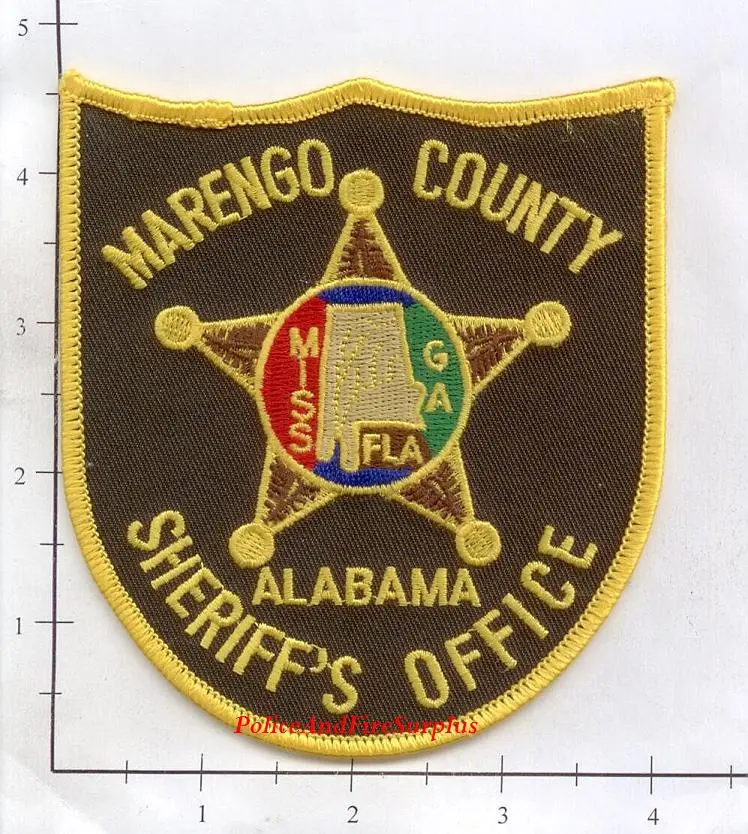 Alabama - Marengo County Sheriff's Office Police Dept Patch 1