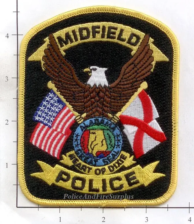 Alabama - Midfield Police Dept Patch 1