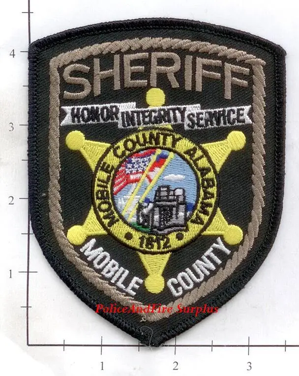 Alabama - Mobile County Sheriff Police Dept Patch 1