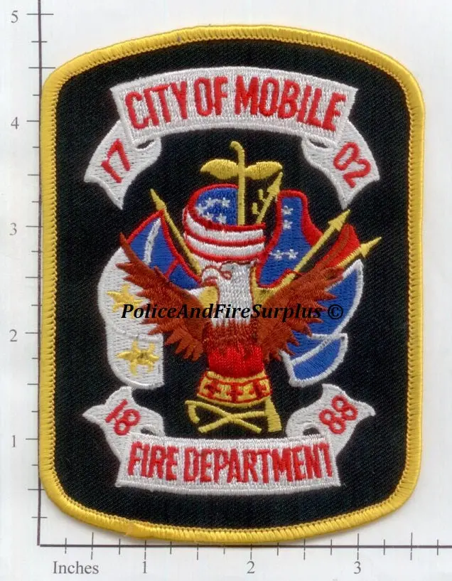 Alabama - Mobile Fire Dept Patch V2 1