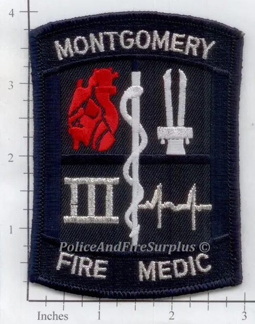 Alabama - Montgomery Fire Medic Patch 1