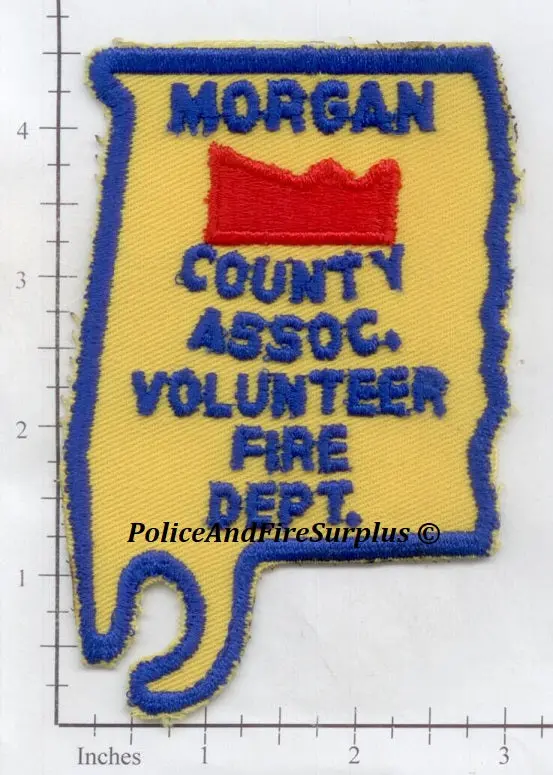 Alabama - Morgan County Association Volunteer Fire Dept Patch 1