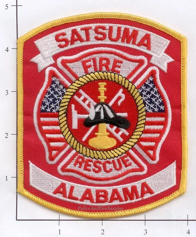 Alabama - Satsuma Fire Rescue Patch 1