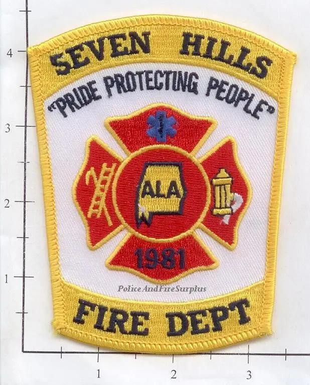 Alabama - Seven Hills Fire Dept Patch 1