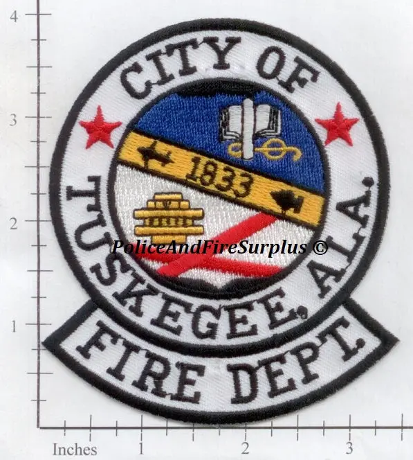 Alabama - Tuskegee Fire Dept Patch V2 1
