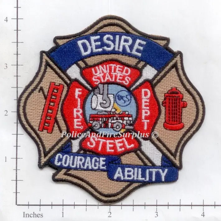 Alabama - Us Steel Fire Dept Patch 1