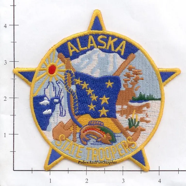 Alaska - Alaska State Trooper Police Patch V1 1