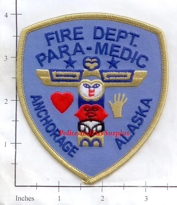 Alaska - Anchorage Fire Dept Paramedic Patch 1
