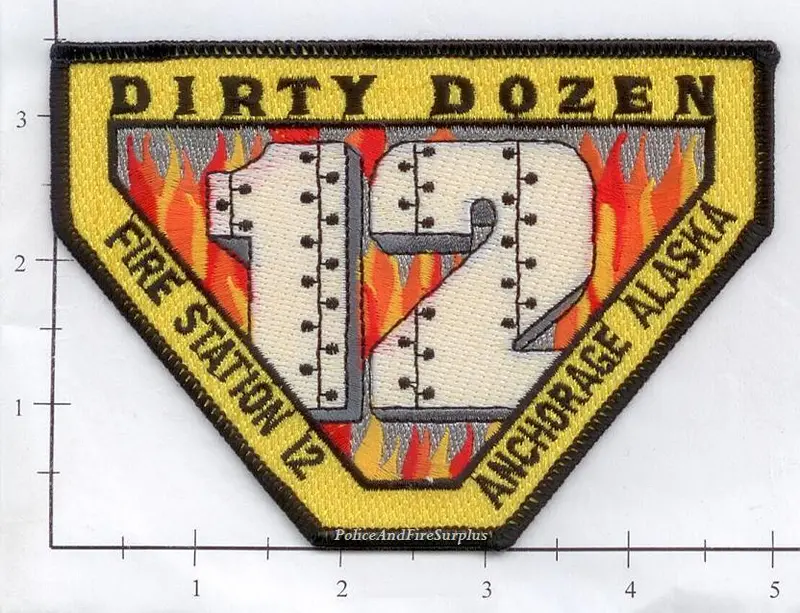 Alaska - Anchorage Station 12 Fire Dept Patch 1