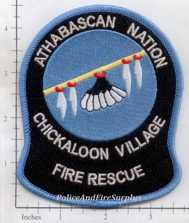 Alaska - Athabascan Nation Chickaloon Village Fire Rescue Patch 1