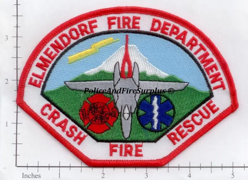 Alaska - Elmendorf Usaf Fire Dept Patch 1
