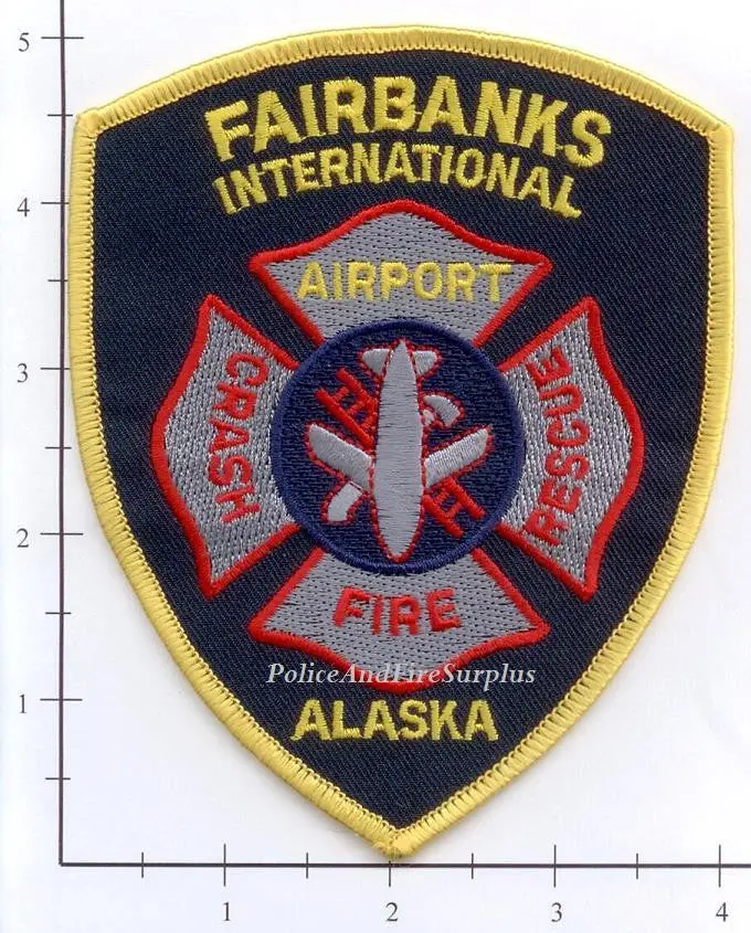 Alaska - Fairbanks International Airport Crash Fire Rescue Fire Dept Patch 1
