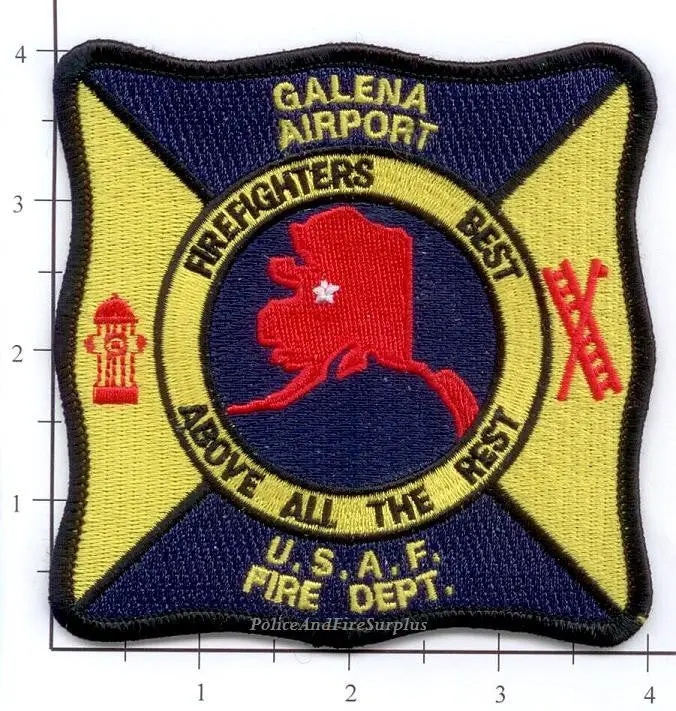 Alaska - Galena Airport Usaf Fire Dept Patch 1